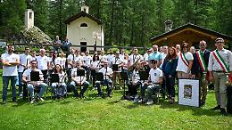 Banda di Sant’Alberto, concerto ad alta quota sui monti valdostani