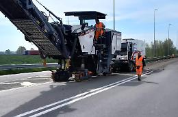 Interventi di asfaltatura: lavori su tangenziale e via Mantova