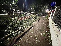 Danni per il maltempo, protezione civile in campo