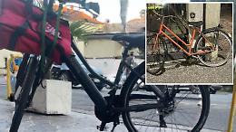 Ruba la e-bike dal cortile... ma lascia una bici 'sostitutiva'