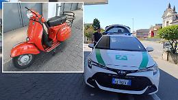 Cade dalla Vespa, 63enne in ospedale