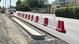 Lavori in via Giuseppina: ciclopedonale più sicura