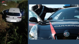 Inseguimento nella notte tra Spino e Paullo: ladri in fuga abbandonano l’auto e scappano a piedi