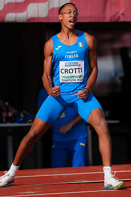 Europei U20, Crotti è campione nel salto triplo