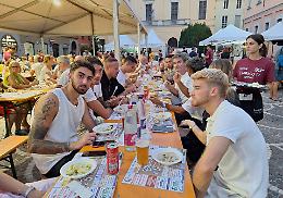 Il profumo di tortelli ‘strega’ piazza Moro