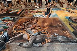 Emozioni a colori: lo show dei Madonnari