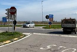 Sminamento eseguito, la rotatoria va avanti