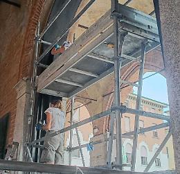 Cantiere in Comune, pochi giorni alla fine