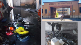 Risse, degrado e fiamme: ora è terra di nessuno