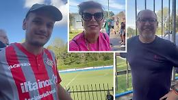 Cremonese: i tifosi al Soldi per l'allenamento aperto