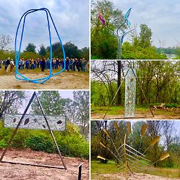 Ecco ‘Fluvius’, il primo parco land-art