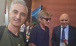 Osaka, anche Ligabue incantato dai violini