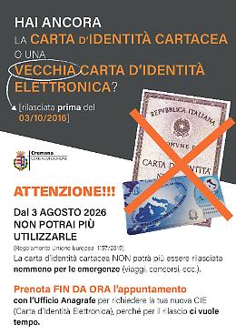 Addio alla carta d’identità cartacea: dal 3 agosto 2026 servirà solo la CIE
