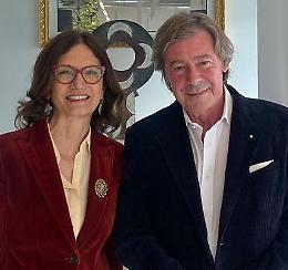 Gelmini in visita all’Ancorotti Group per parlare di formazione e Made in Italy