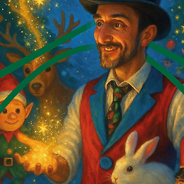 “L’incredibile spettacolo di Natale” con il Mago Andrea 