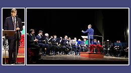 Gli auguri alla citt&agrave; in musica