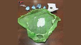 Denunciato dai carabinieri per possesso di droga