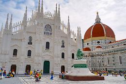 Milano in miniatura: i suoi simboli rivivono tra migliaia di mattoncini