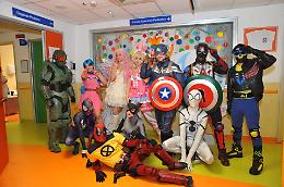 Supereroi in Pediatria: un Carnevale di sorrisi per i piccoli degenti