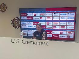 Nicola carica la Cremonese: &laquo;Pronti a dare il massimo. Pazienza, sorriso, entusiasmo&raquo;