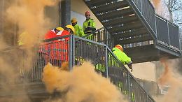 Esercitazione alla Emilio Biazzi, pioggia e vento non fermano la Protezione civile