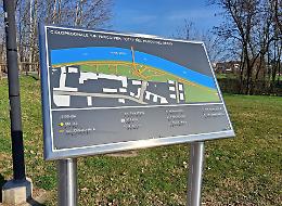 Parco per tutti, installate le bacheche tattili lungo il percorso sul Serio