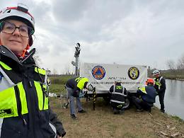 Argine del Serio sotto osservazione: Protezione civile in campo per testare la risposta alle emergenze