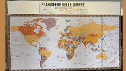 Gli studenti e i docenti del Torriani creano un planisfero delle guerre per educare alla pace