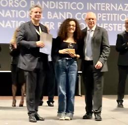 La Moruzzi Junior band medaglia d'oro al Flicorno d'oro