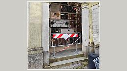 Cade la lapide, zona interdetta