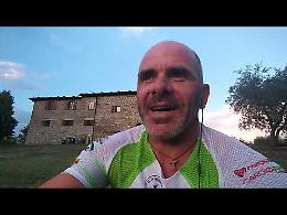 L'arrivo di Andrea Devicenzi all'eremo di San Pietro in Vigna