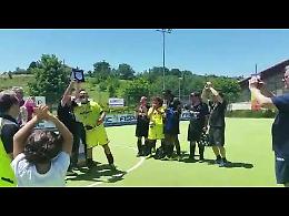 VIDEO Calcio a 5 non vedenti,  la premiazione del Crema