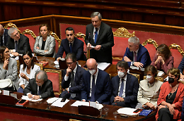 Crisi di Governo: ecco il discorso integrale di Draghi al Senato
