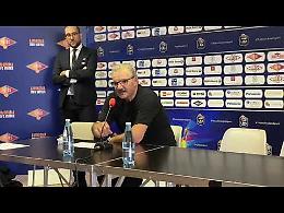 VIDEO Virtus Roma - Vanoli Cremona 97-94: l'intervista a coach Meo Sacchetti