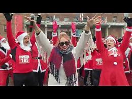 VIDEO Torna la Witor’s Christmas Run: Babbi Natale di corsa