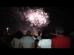 Notte bianca al CremonaPo: spettacolo pirotecnico e fuochi artificiali