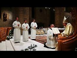 Il video dell'ordinazione dei tre diaconi a Crema