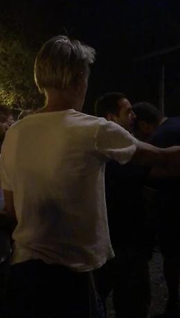 VIDEO L'aggressione avvenuta al comizio di Salvini a Cremona