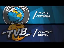 VIDEO Gli highlights della gara tra Vanoli Cremona e De'Longhi Treviso