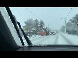 VIDEO I disagi stradali causati dalla neve tra Grontardo e Dosimo