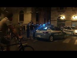 VIDEO Rissa in centro a Cremona tra via Verdi e corso Cavour