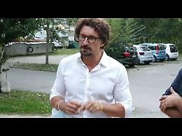 VIDEO Danilo Toninelli in appoggio al candidato sindaco dei 5 Stelle Lorenzo Gardini