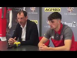 VIDEO1 Cremonese, la presentazione del terzino Nadir Zortea