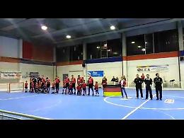 Il Pieve 010 batte il Darmstadt e si qualifica: il video dell'esecuzione degli inni nazionali