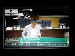 VIDEO Il question time in Regione Lombardia sul Ponte di Po