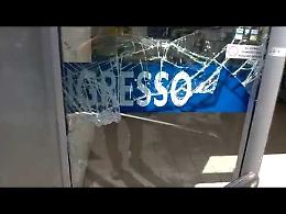 Il video dell'assalto al supermercato In's di Cremona