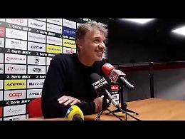 VIDEO Cremonese-Frosinone 1-1: intervista a mister Baroni