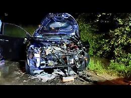 VIDEO Scontro pullman-auto a Pianengo
