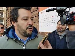 VIDEO La visita in città di Matteo Salvini