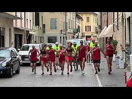 VIDEO L'arrivo in piazza della Marcia per non dimenticare